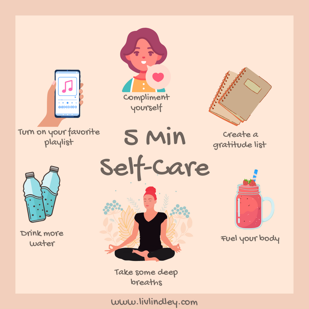 50 Quick and Easy 5-Minute Self-Care Ideas for Body, Mind & Soul