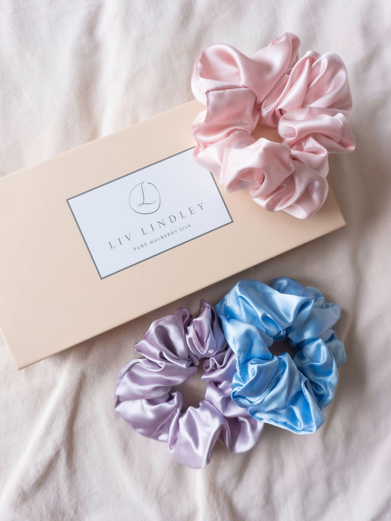 The Large Silk Scrunchie Gift Box