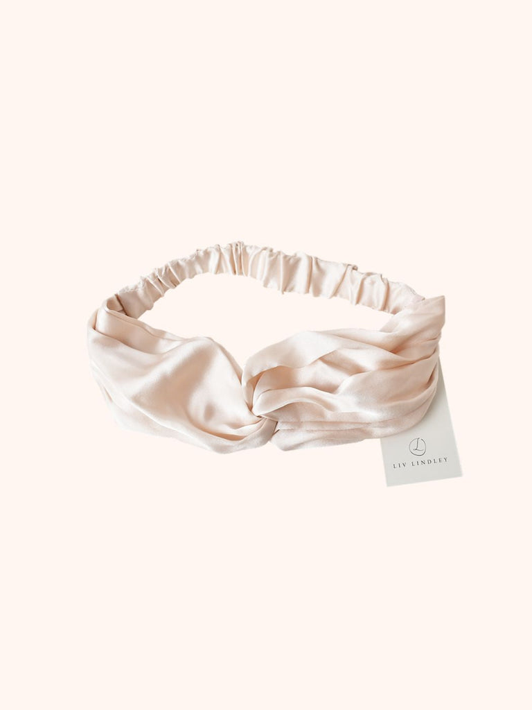 Mulberry Silk Beauty Band - Oyster Pink